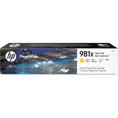 HP Mustepatruuna keltainen (HP 981X), 10.000 sivua