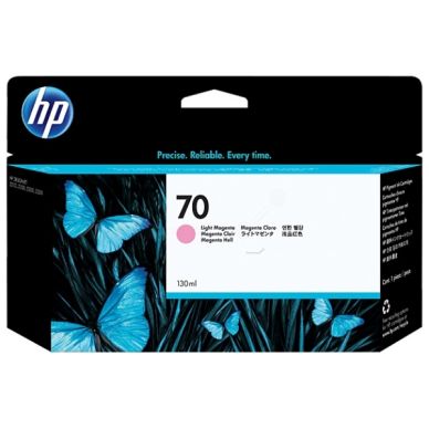 HP HP 70 Mustepatruuna vaalea magenta, 130 ml