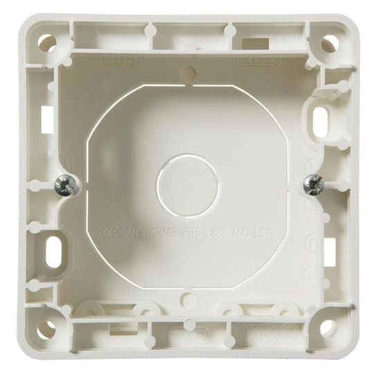 Elko EKO09667 Korotuskehys 1 lokero, 27 x 84 x 84 mm