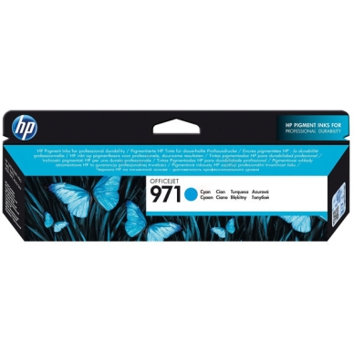 HP HP 971 Mustepatruuna syaani, 2500 sivua