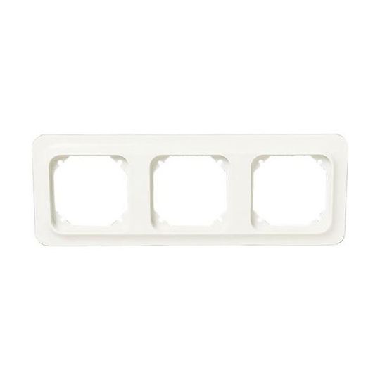 Schneider Electric Trend 183074200 Yhdistelmäkehys valkoinen 3-lokeroinen