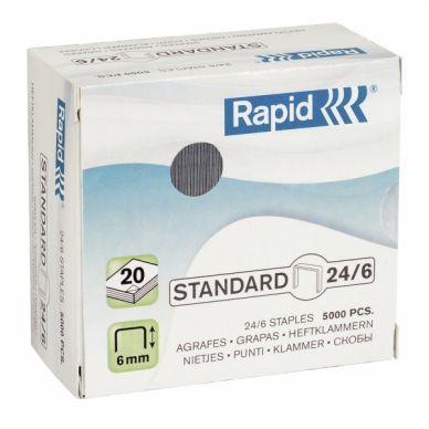 Rapid Niitit Rapid Standard 24/6 Galv. 5000/ltk