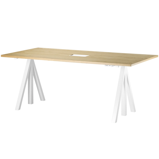 String Furniture String Works korkeussäädettävä pöytä 180 cm, tammi