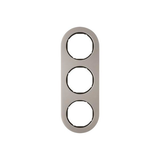 Hager 10132004 Kehys R.Classic-sarjaan Musta, 3-osainen