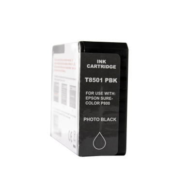 WL Mustepatruuna, korvaa Epson T8501, valokuvamusta, 84 ml