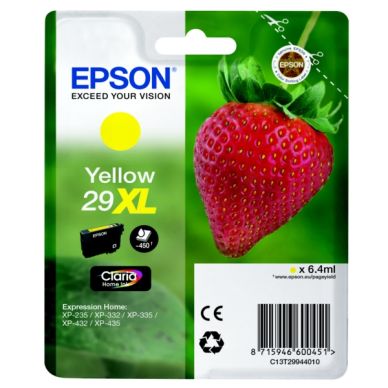 Epson Epson 29XL Mustepatruuna keltainen, 450 sivua