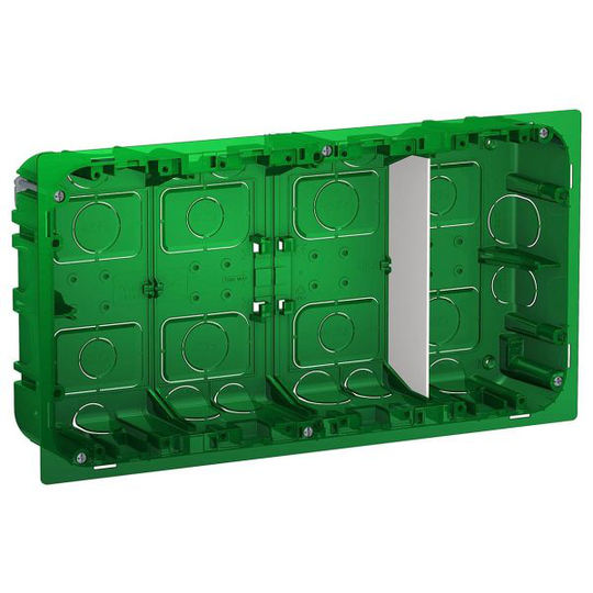 Schneider Electric NU8744 Uppoasennusrasia upotettava 4-rivinen