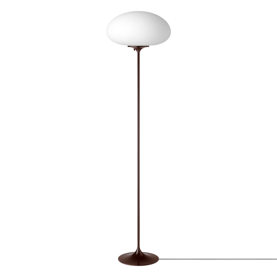 GUBI Stemlite lattiavalaisin, 150 cm, himmennettävä, mustanpunainen