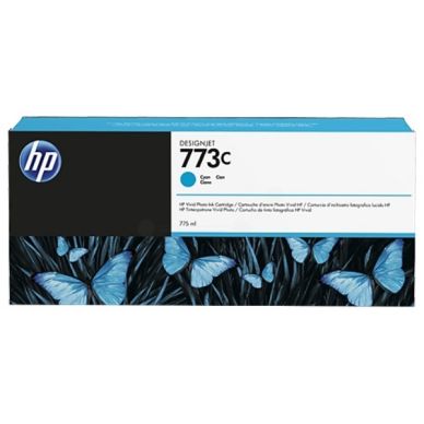 HP HP 773C Mustepatruuna syaani, 775 ml
