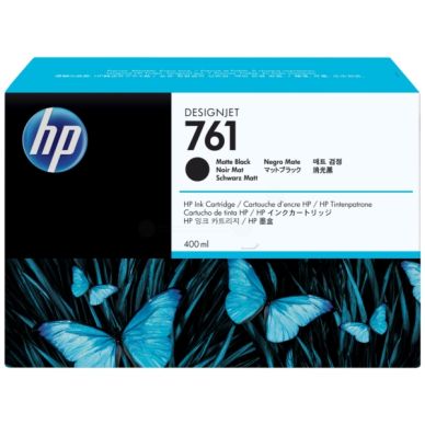 HP HP 761 Mustepatruuna mattamusta, 400 ml