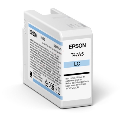 Epson Mustepatruuna vaalea cyan, 50 ml