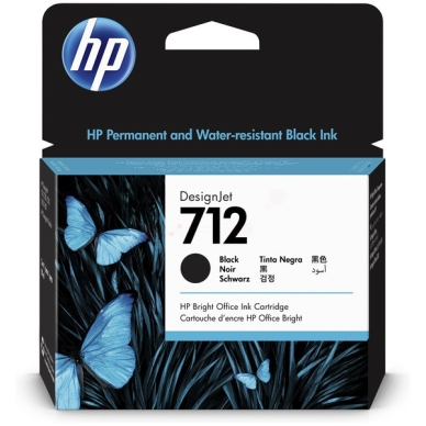 HP HP 712 Mustepatruuna musta XL