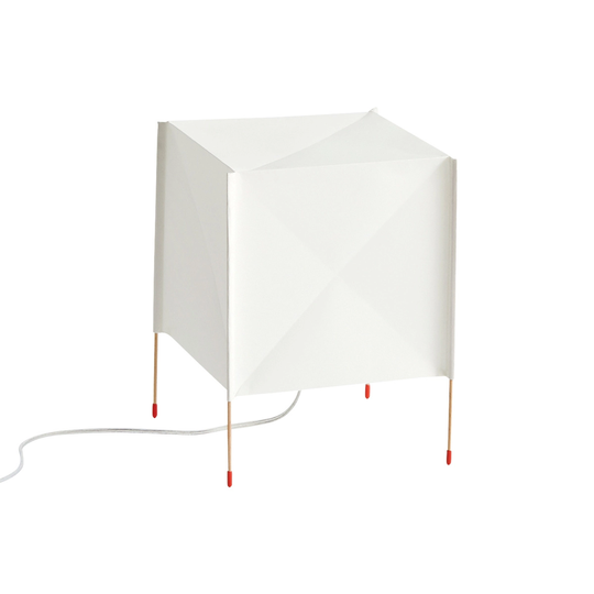 HAY Paper Cube pöytävalaisin, valkoinen