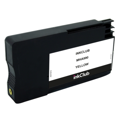 inkClub Mustepatruuna, korvaa HP 953XL, keltainen, 1.600 sivua