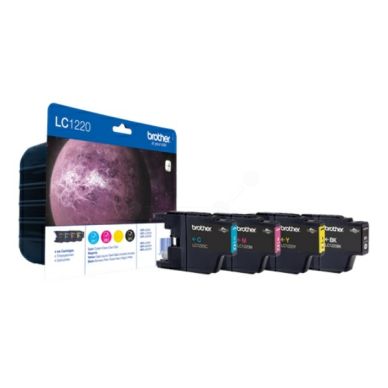 Brother Mustepatruuna MultiPack Bk,C,M,Y, 300 sivua