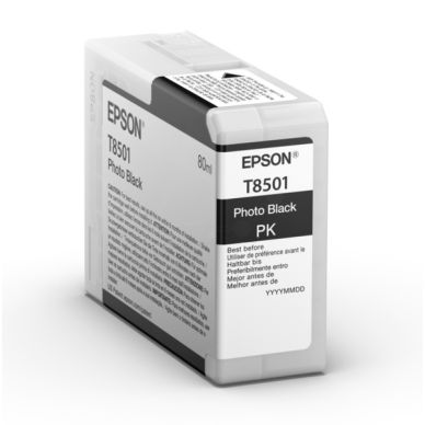 Epson Mustepatruuna valokuvamusta, 80 ml