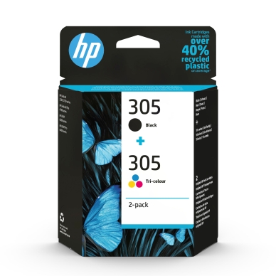 HP Multipakkaus mustepatruuna, CMY+BK
