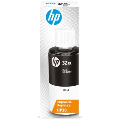 HP HP 32XL Mustepatruuna musta