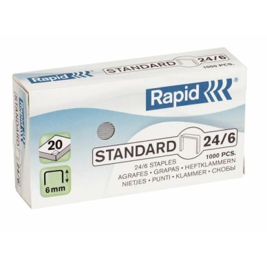 Rapid Niitit Rapid Standard 24/6 Galv. 1000/ltk