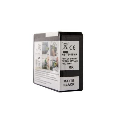 WL Mustepatruuna, korvaa Epson T5808, mattamusta, 84 ml