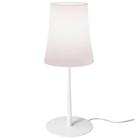 Foscarini Birdie Easy Grande pöytävalaisin, valkoinen