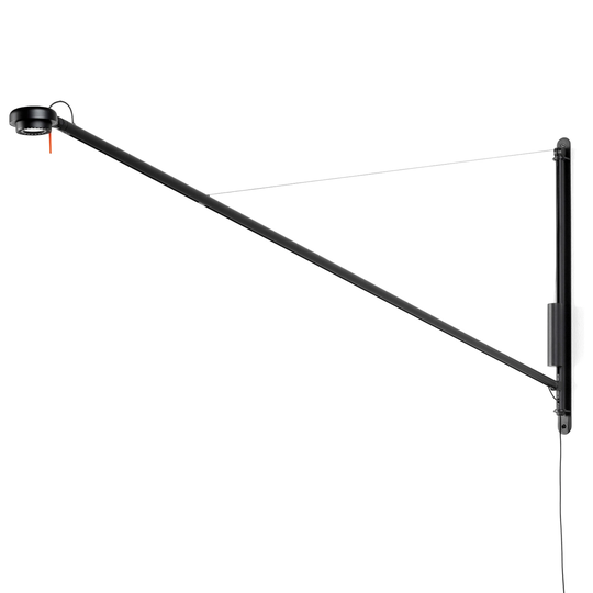 HAY Fifty-Fifty seinävalaisin, soft black