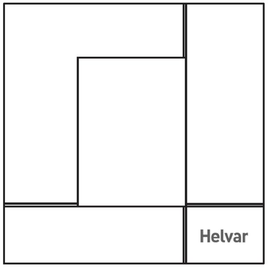Helvar 230S Kehys valkoinen