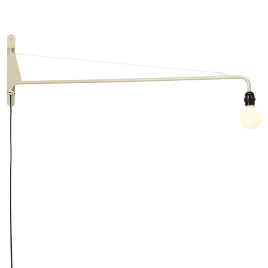 Vitra Petite Potence seinävalaisin, Prouvé Blanc Colombe