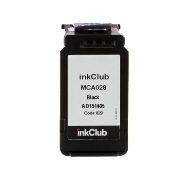 inkClub Mustepatruuna, korvaa Canon PG-545, musta, 180 sivua