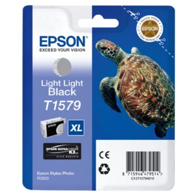Epson Mustepatruuna vaalea musta, 25,9 ml
