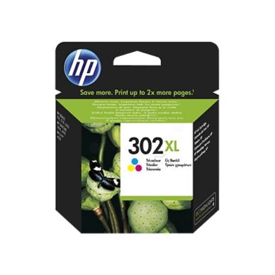 HP HP 302XL Mustepatruuna 3-väri, 330 sivua