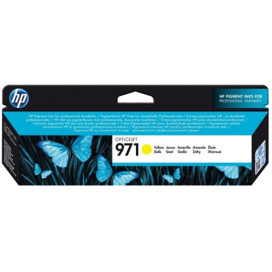 HP HP 971 Mustepatruuna keltainen, 2500 sivua