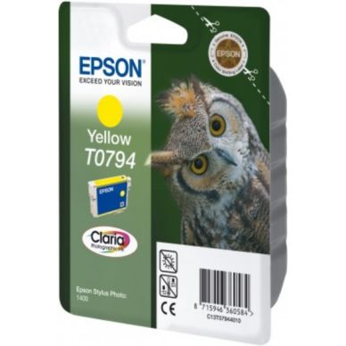 Epson Mustepatruuna keltainen, 11 ml