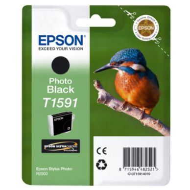 Epson Mustepatruuna valokuvamusta, 17 ml