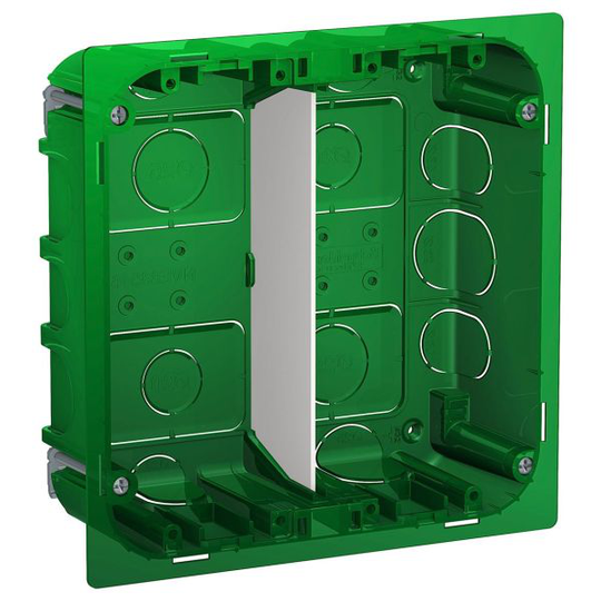 Schneider Electric NU8724 Uppoasennusrasia upotettava 2-rivinen