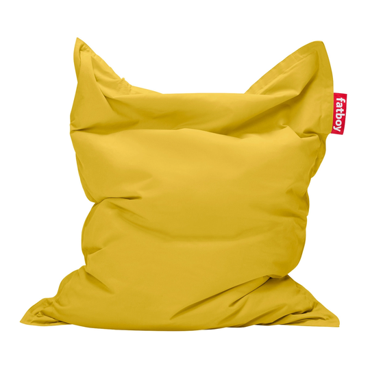 Fatboy Original Stonewashed säkkituoli, lemon curd