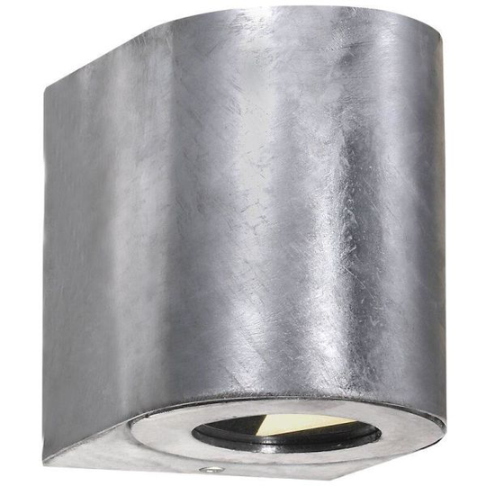 Nordlux CANTO 49701031 Seinävalaisin 2x5W LED, IP44, 2700K Teräs