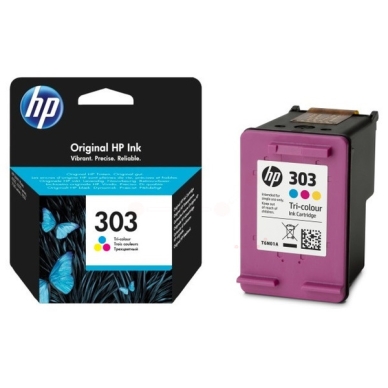 HP HP 303 Mustepatruuna 3-väri, 165 sivua