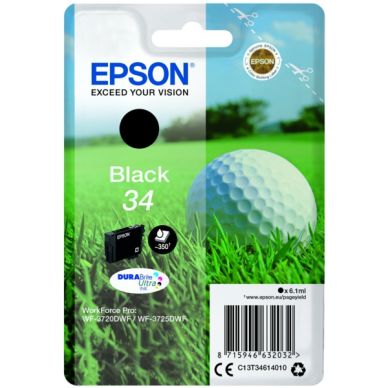 Epson Epson 34 Mustepatruuna musta, 350 sivua
