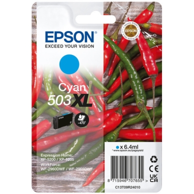 Epson Mustepatruuna cyan, 470 sivua