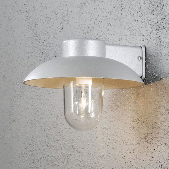 Konstsmide Mani Seinävalaisin maks. 60 W Harmaa
