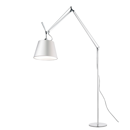 Artemide Tolomeo Mega lattiavalaisin 42 cm , alumiini - silkki
