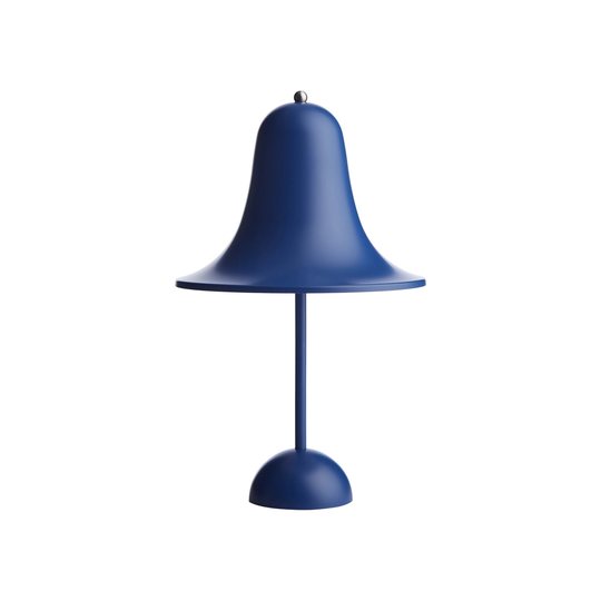 Verpan Pantop Portable ladattava pöytävalaisin 18 cm, mattasininen