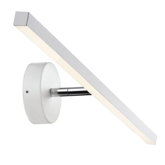 Nordlux IP 83071001 Seinävalaisin LED, 6,5W, IP44, 2700K valkoinen