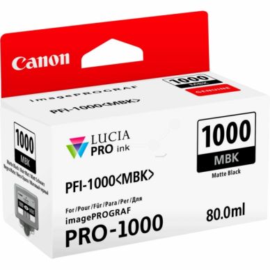 Canon Mustepatruuna mattamusta, 80 ml
