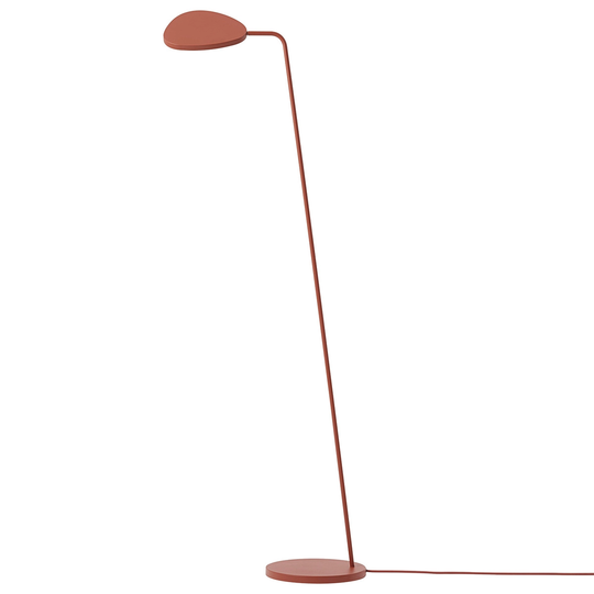 Muuto Leaf lattiavalaisin, kuparinruskea