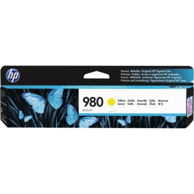HP HP 980 Mustepatruuna keltainen, 6600 sivua