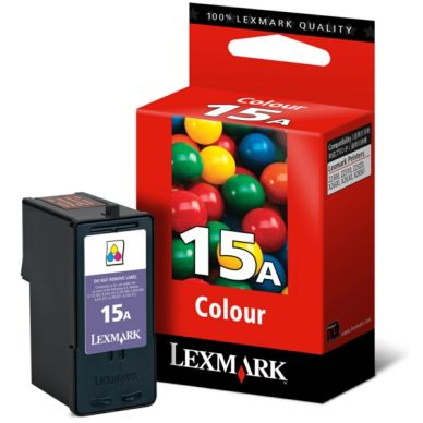 Lexmark Lexmark 15 Mustepatruuna 3-väri