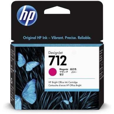 HP HP 712 Mustepatruuna magenta