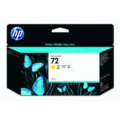HP HP 72 Mustepatruuna keltainen, 130 ml